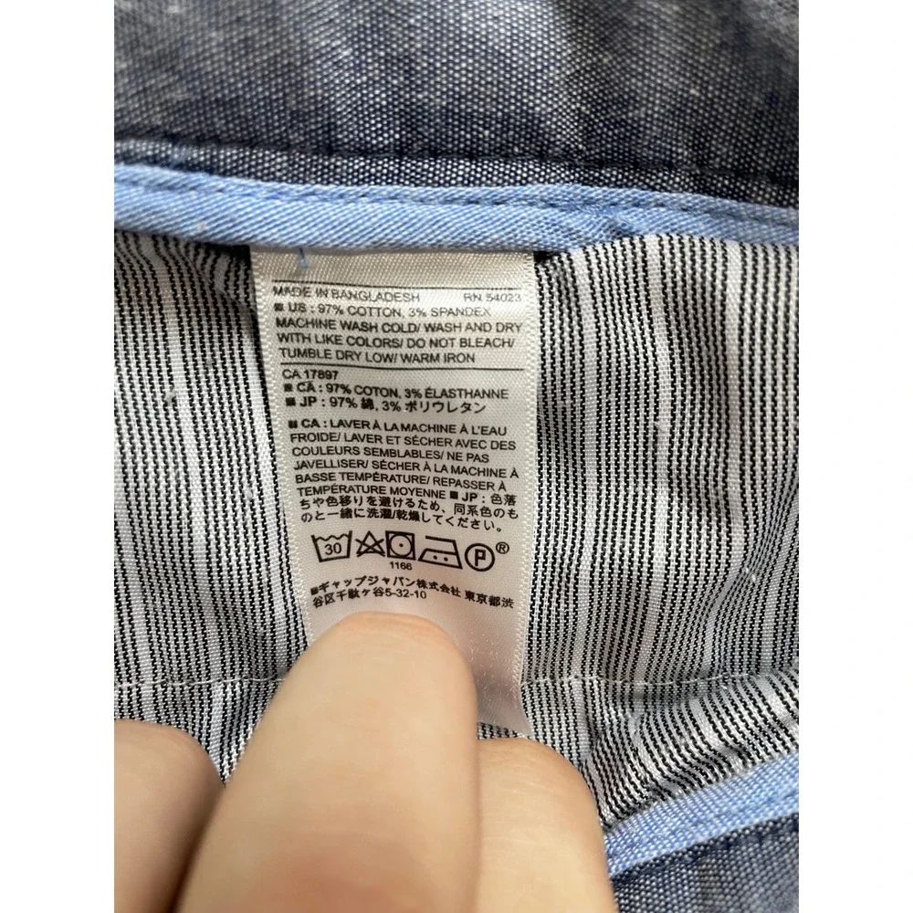 Banana Republic Fulton Skinny Chino Pants Mens 34x32 Dark Gray Stretch Cotton